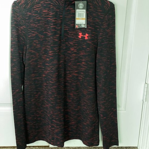 NWT Under Armour Men's Threadborne Seamless 1/4 Zip Fitted Pullover 1298911 - Picture 5 of 6